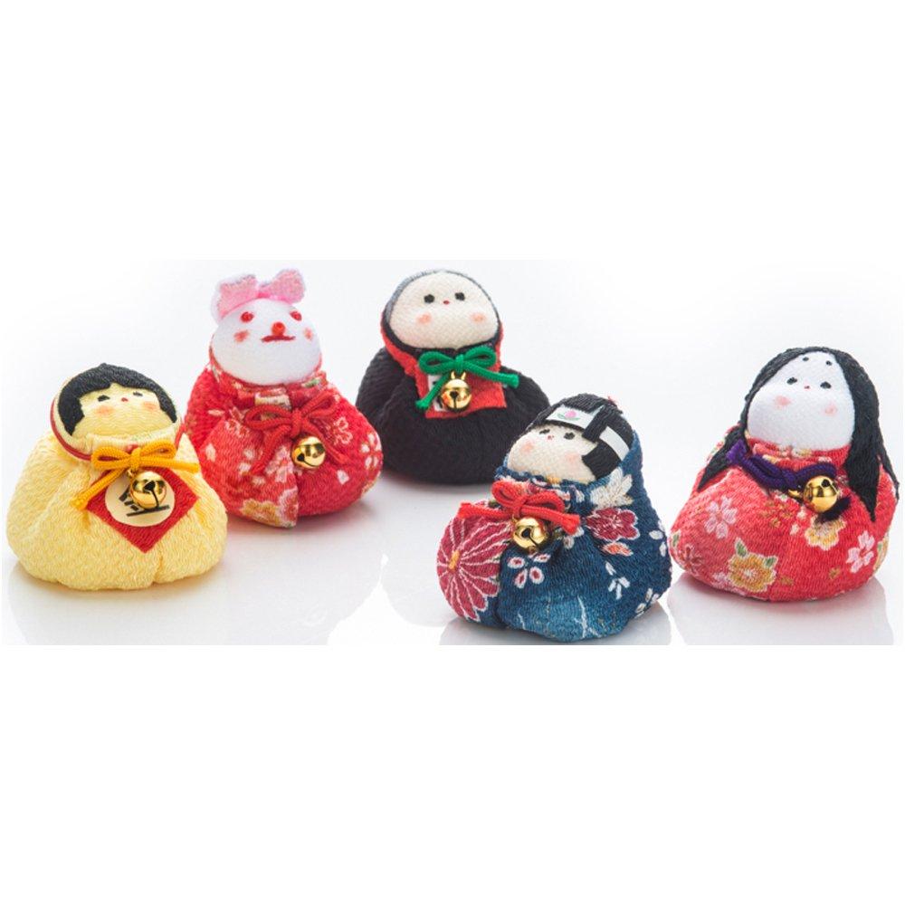 Yamashita Made In Chirimen Fairy Tale Momotaro Craft, Japan, Otedama,