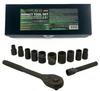 Rockforce 12-Piece 1/2" Hex Impact Socket Set (10-24Mm)