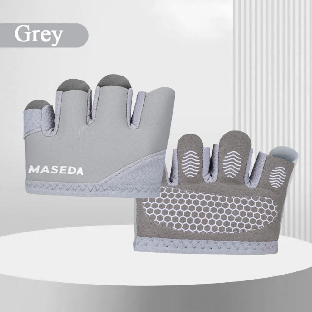 Gants de Sport à Quatre Doigts Gants Légers à Demi-doigts Gants Durables pour l'Entraînement Unisexes