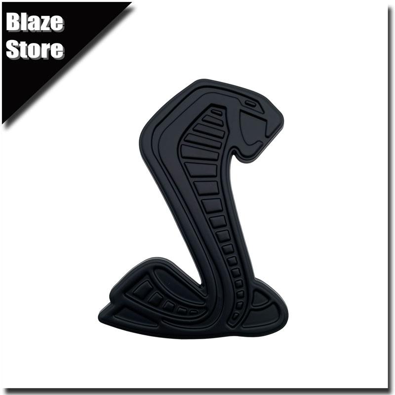 Adesivo de Metal Estilo 3D Cobra Emblema Grade Dianteira Para-lama Carro Decalque Traseiro Acessórios de Decoração Para SVT GT350 R GT500 Shelby