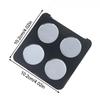 4 Grids Magnetic Makeup Palette Empty Cosmetics Dispensing Storage Box For Eyeshadow Lip Color Powder Blusher Highlighter