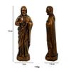 Joseph Christ The Redeemer Statue Jesus Figurine Resin Christ Figure Christian Catholic Religious Decoration Home Desk Crafts