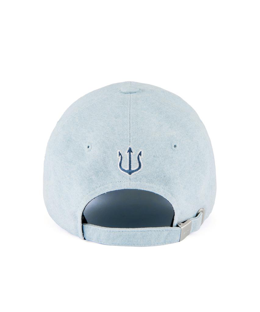 VERUTUM Vrm Applique Logo Pigment Ball Cap Sky Blue