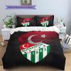 Bursaspor  Pattern Bedding Quilt Set  Home Decoration  Gift (1 * duvet cover + 2 * pillowcase  without core)