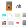 RISEN LIFE Illustration Kalimba Series Mountain and Clouds 17 Notes Acacia Wood Natural Color C Key Complete Set Suitable for Beginners Gift Taiwan