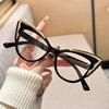 Popular Vintage Anti Blue Light Optical Cat Eye Glasses Women Luxury Brand Designer Myopia Prescription Sexy Eyewear Frame