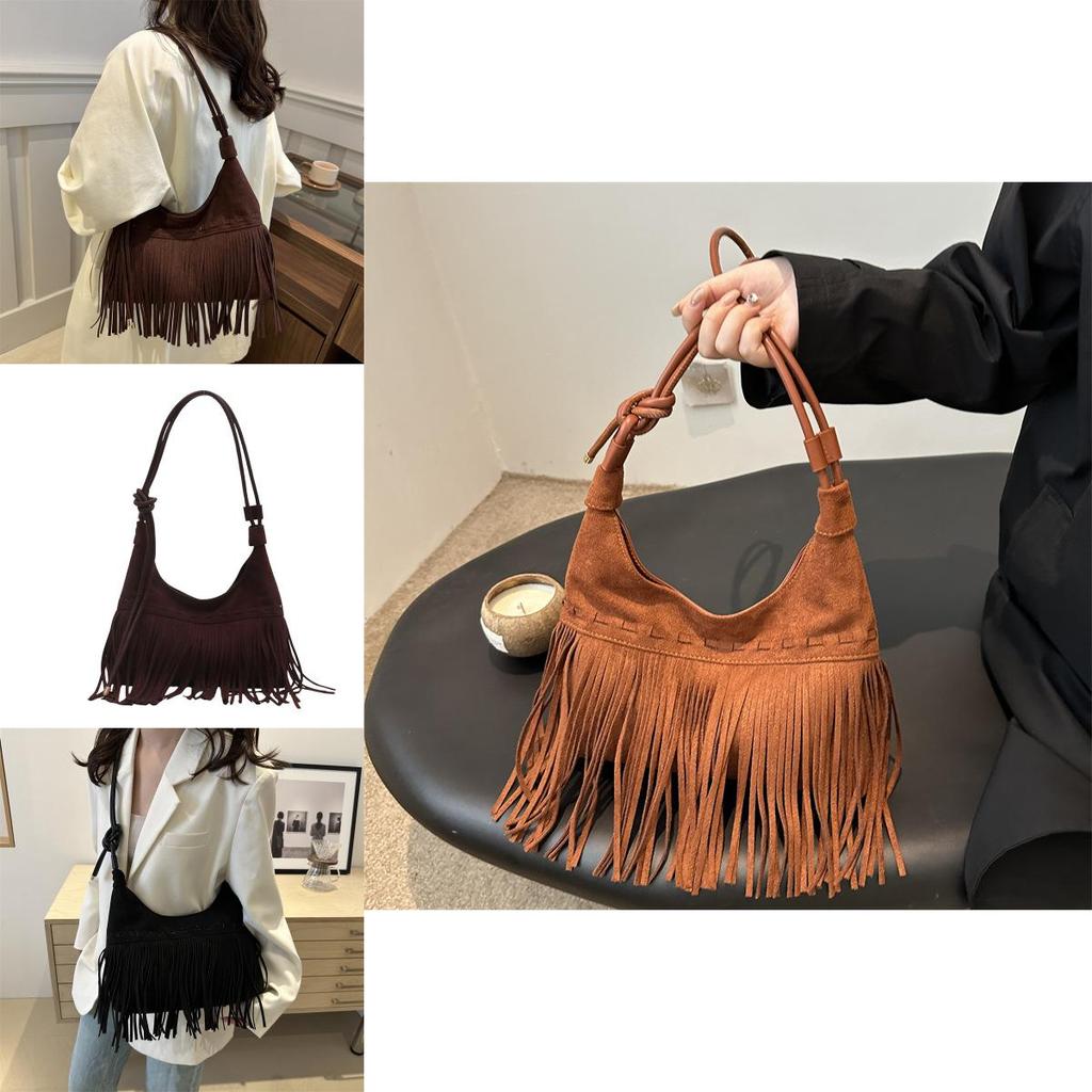 Vintage Leather Tote Bag With Topstitched Design For Business And Daily Use