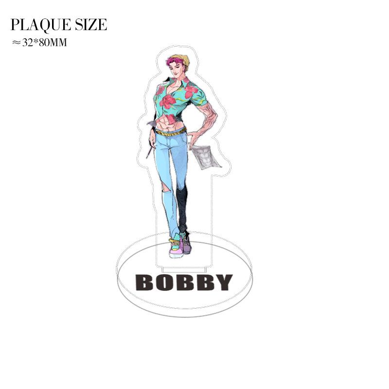 Kpop Dämonenjäger Superstar Acryl Aufsteller Desktop Dekoration Ornament Zubehör Spielzeug für Fans Geschenk