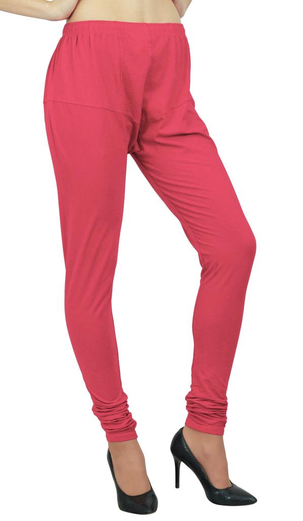 Atasi Women's Full Length Soft Cotton Leggings Stretchy Bottom Pants Free