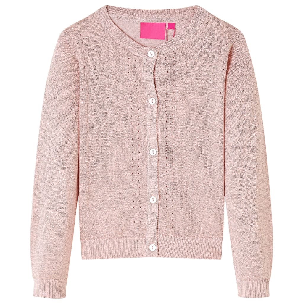 Kids Knitted Jacket Soft Pink Size 92