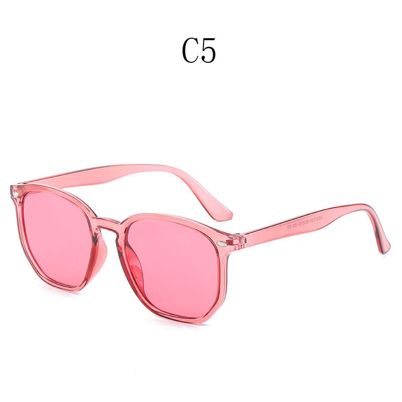 Fashion Square Wild Personality Women's Glasses Polygonal Trend Shade Glasses Unisex Rice Nail Retro Frame Sunglasses