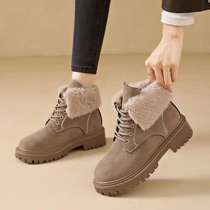 Fashion Anti-skid High Cut Woman Trainers Shoes Casual Sneakers Lady Blue Boots Women Sports Sepatu High Grade Tenid Sneakeres