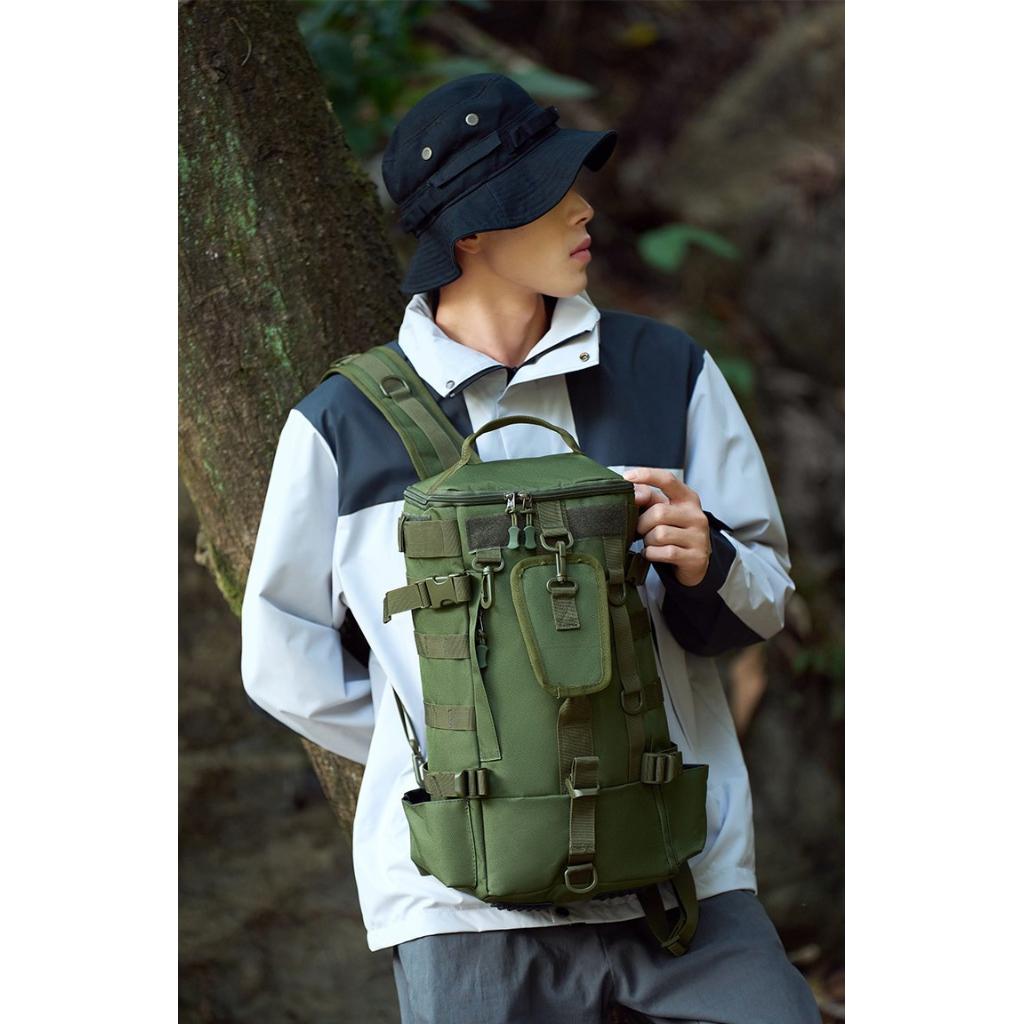 Backpack Unisex Nylon Large Capacity Waterproof Outdoor Travel