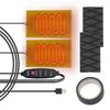 USB Elektrisch Beheizte Lenkerabdeckung Herbst Winter Wärmer Motorrad Lenkergriffe Anti-Vibration Anti-Rutsch Schnellheiz-Kits