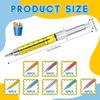 Estune 100 Pcs Syringe Retractable Nurse Pens Novelty Fun Multi Colors Medical Blood Ballpoint Pens Gifts for Nursing Student School Supplies