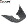 For Kia Seltos     Carbon Fiber Car Steering Wheel Decoration Panel Cover Trim Interior Mouldings Accessories