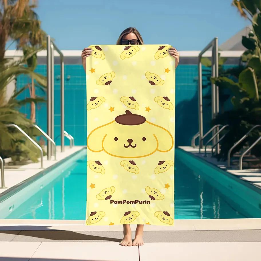 

Beach Towels P-Pochacco Bathroom Turban for Hair Drying Personal Care Large Bath Towels Sauna Bathroom Set Accessories Gym Towel W40*H60(CM)