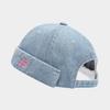 Japanese-style Washed Denim Bucket Hat - Trendy Brand, Unisex, Letter B, Retro Street Hip-Hop Sailor Hat, Cuffed Farmer Hat