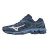 Mizuno Wave Voltage Sports Casual Non-Slip Wear-Resistant Low-Top Training Shoes Men sneaker Blue V1GA216021
