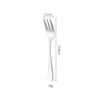 1010 Stainless Steel Dessert Spoon - Thick, Round, Mirror-Finish 304 Stainless Steel Tableware