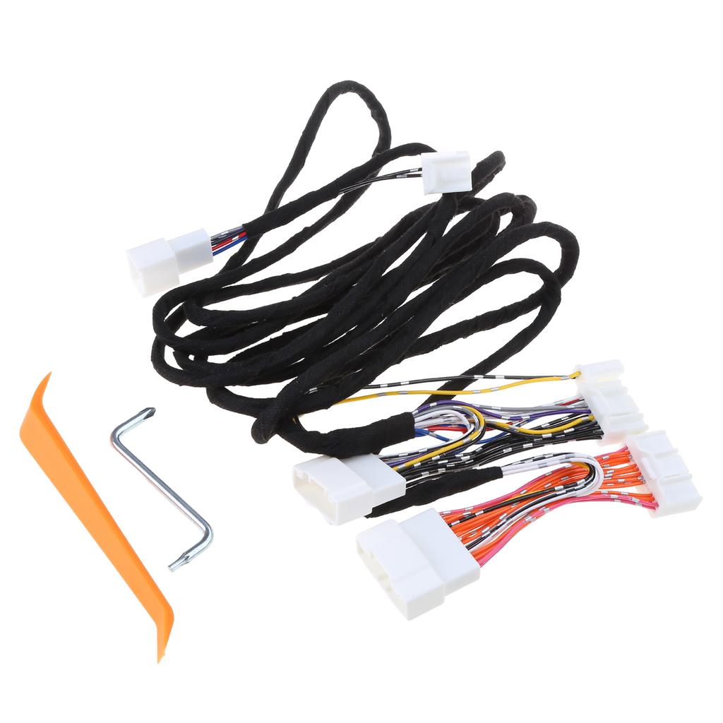For Car 3/Y Audios Inactive Activation Wire Harness Cable 8 To 14 Line Auto Accessories Lossless Sound Speaker Durable