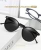 Sun Glasses Women Stylish Round Frame European American Retro Driving Mirrors Polarized Sun Glasses