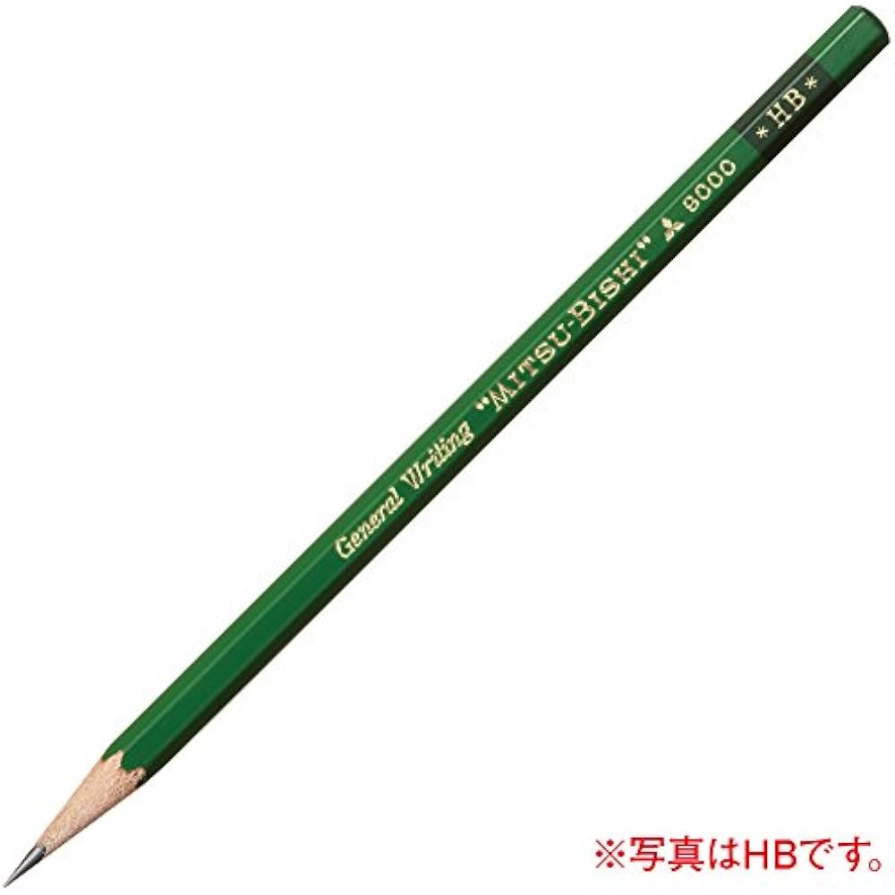 Mitsubishi Pencils, Pencils, Office Pencils, 9000 B, Pack of 12, K9000B