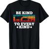Be Kind To Animals Anti Animal Cruelty Vegetarian T-Shirt