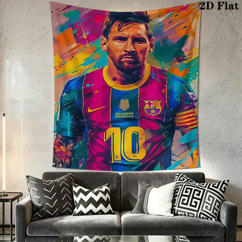 La Pulga Wall Hanging Printed Fabric Blanket Decorative Tapestries for Bedroom Living Room Home Decor