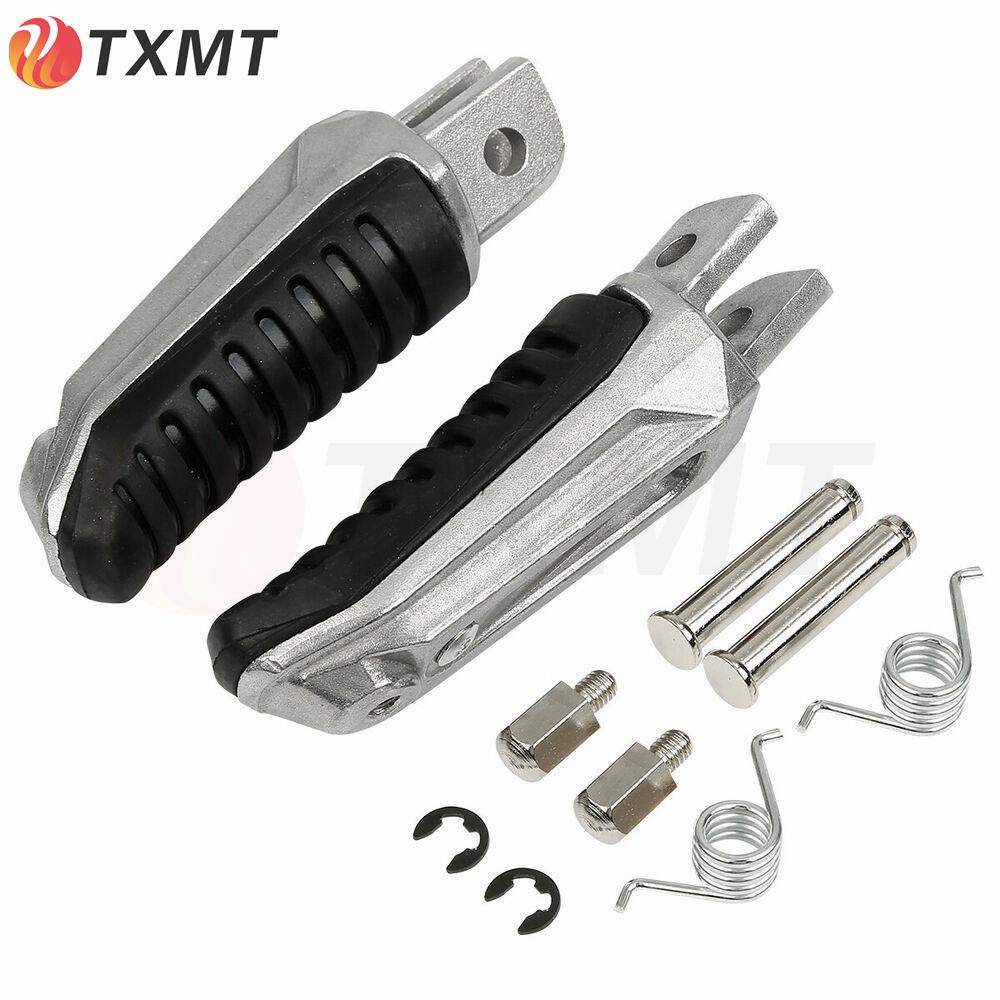 Compatible Suzuki Hayabusa GSX650, GSF1250, GSXR1300, GSX1300 Front & Rear Footpegs