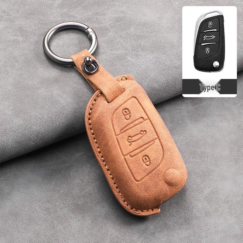 Compatible Key Shell for Dongfeng Peugeot 307, 308, 408, Citroen Sega, Triumph C5