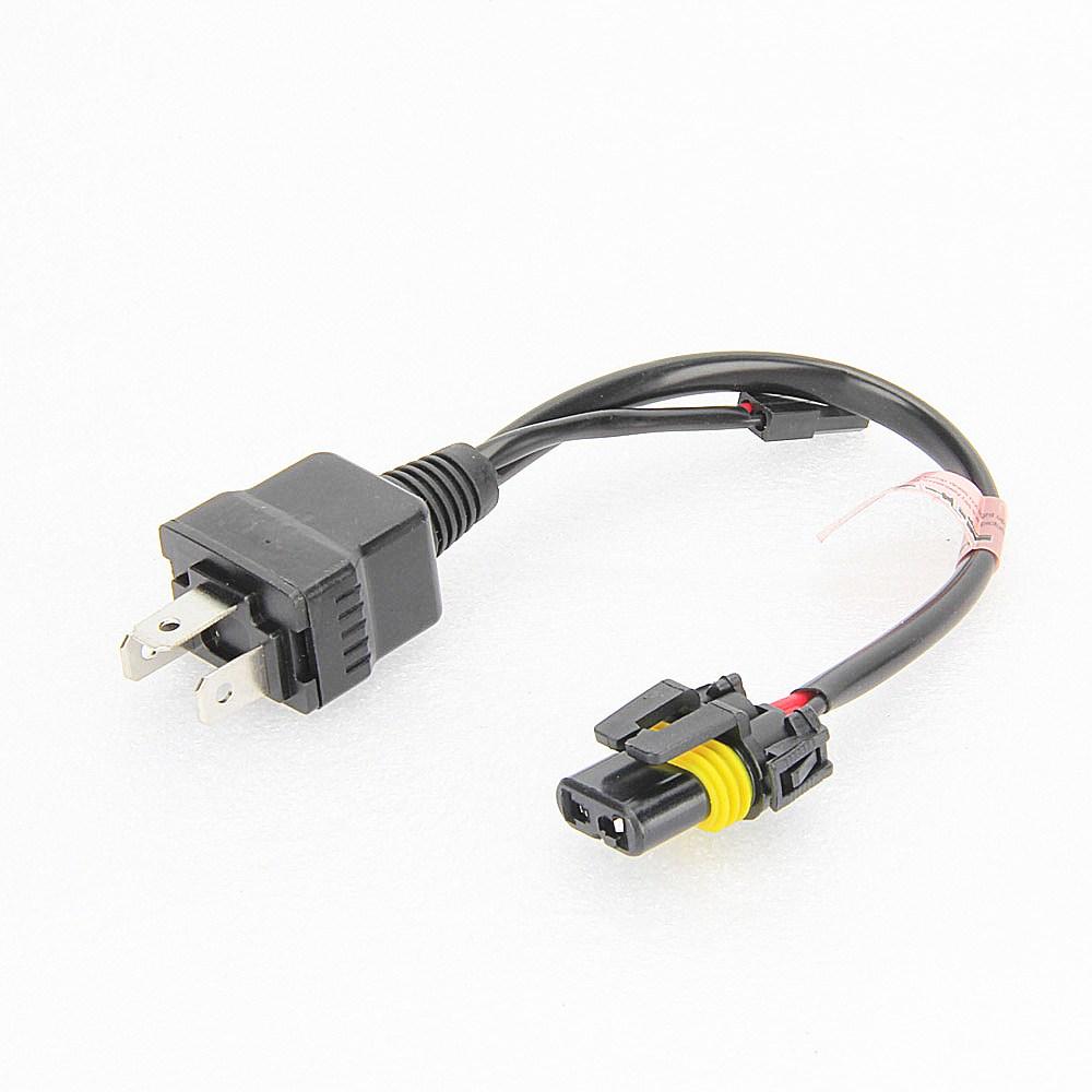 2pcs Bi Xenon H4 12V Cable Wire Harness For H4 9003 Hi/Lo Bi-Xenon HID Bulbs Wiring Controllers Play and Plug