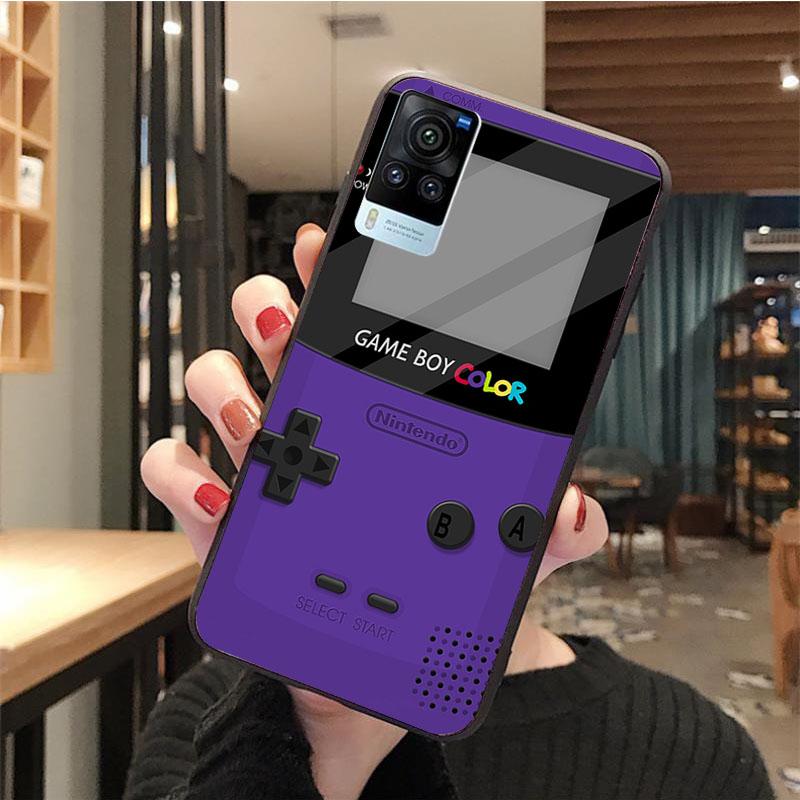 Custodia per telefono Game Boy Color per VIVO V21E V21 V23 V23E V2109 Y53S Y33S Y55 Y76 Y31 Y21 Y72 Y01 Y21S Y11S