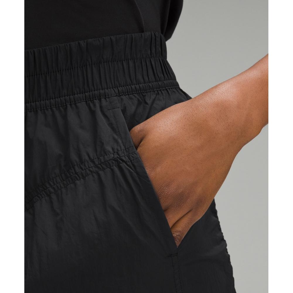 Lululemon High Rise Ruched Mini Skirt Black