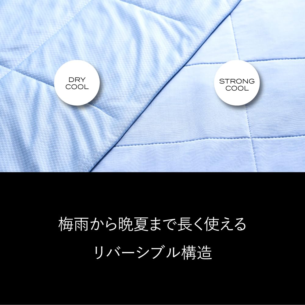 Brain Sleep Bettdecke Perfect Cool EX Einzel Hellgrau Sommerdecke Futon Hautdecke Kühle Haptik Sommer [BRAIN SLEEP]