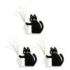 1/2Pcs Cat Whiskers Holder Refrigerator Magnet Cat Hair Miniature Vase Collector Container Pet Memorial Keepsake Decoration
