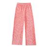 Pantalons larges pour filles Été Nouveau Pantalons décontractés amples Taille moyenne Pantalons à jambe droite pour filles Version fine