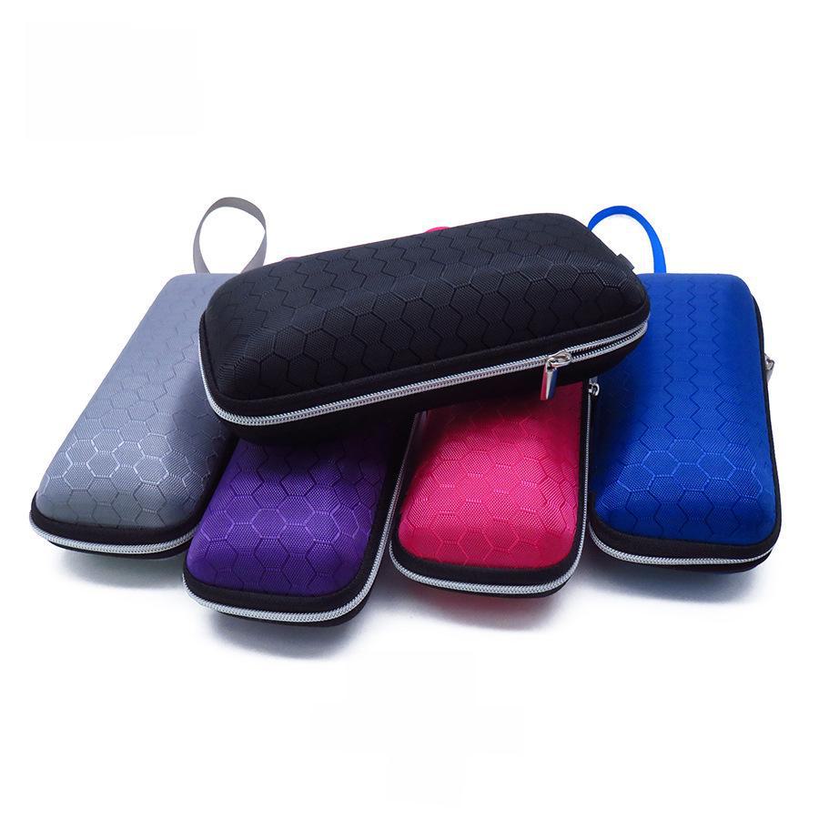 Cycling Sports Zipper Sunglasses Storage Case - EVA Black