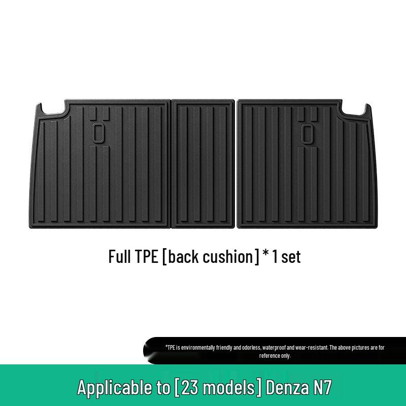 Floor Mats for 2023 Denza N7: All-TPE Mats, Trunk, & Waterproof Seat Back Mat