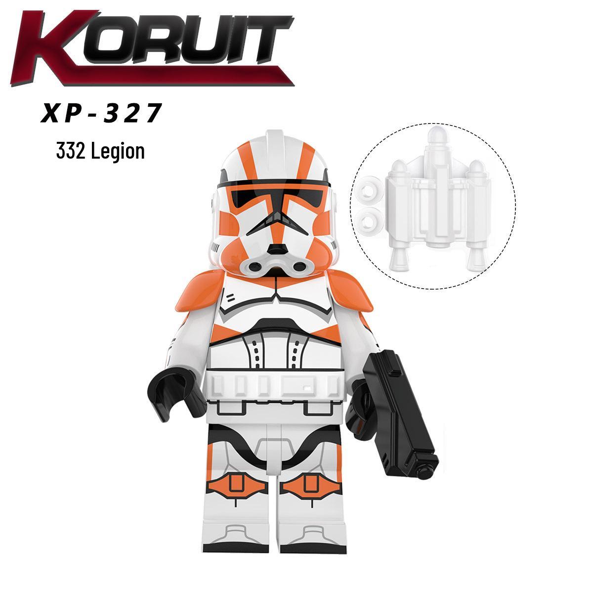 Kelei KT1043 Star Wars Legion Commander Stormtrooper Clone Trooper Building Blocks for Kids