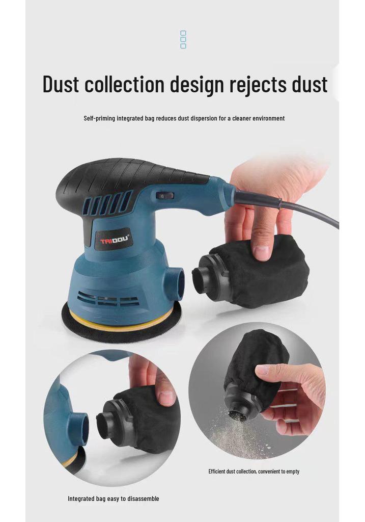 Electric Sanding Machine for Paint, Wall Putty, Wood, and Furniture Polishing