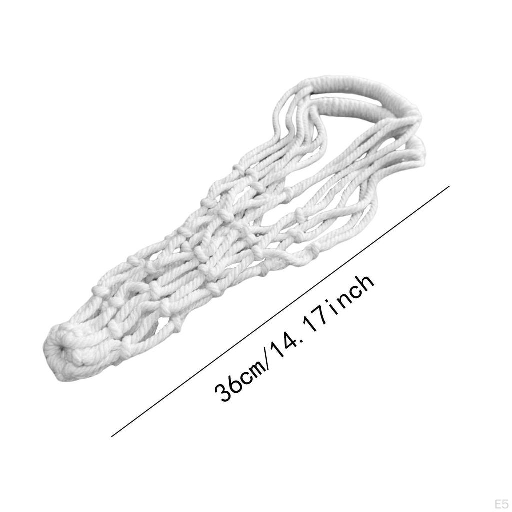 Macrame Cup Holder Handcrafted Woven Rope Drink Carrier for Camping Workout