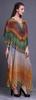 Phagun Tribal Feather Ladies Kaftan Holiday Loungewear Maxi Dress Beach