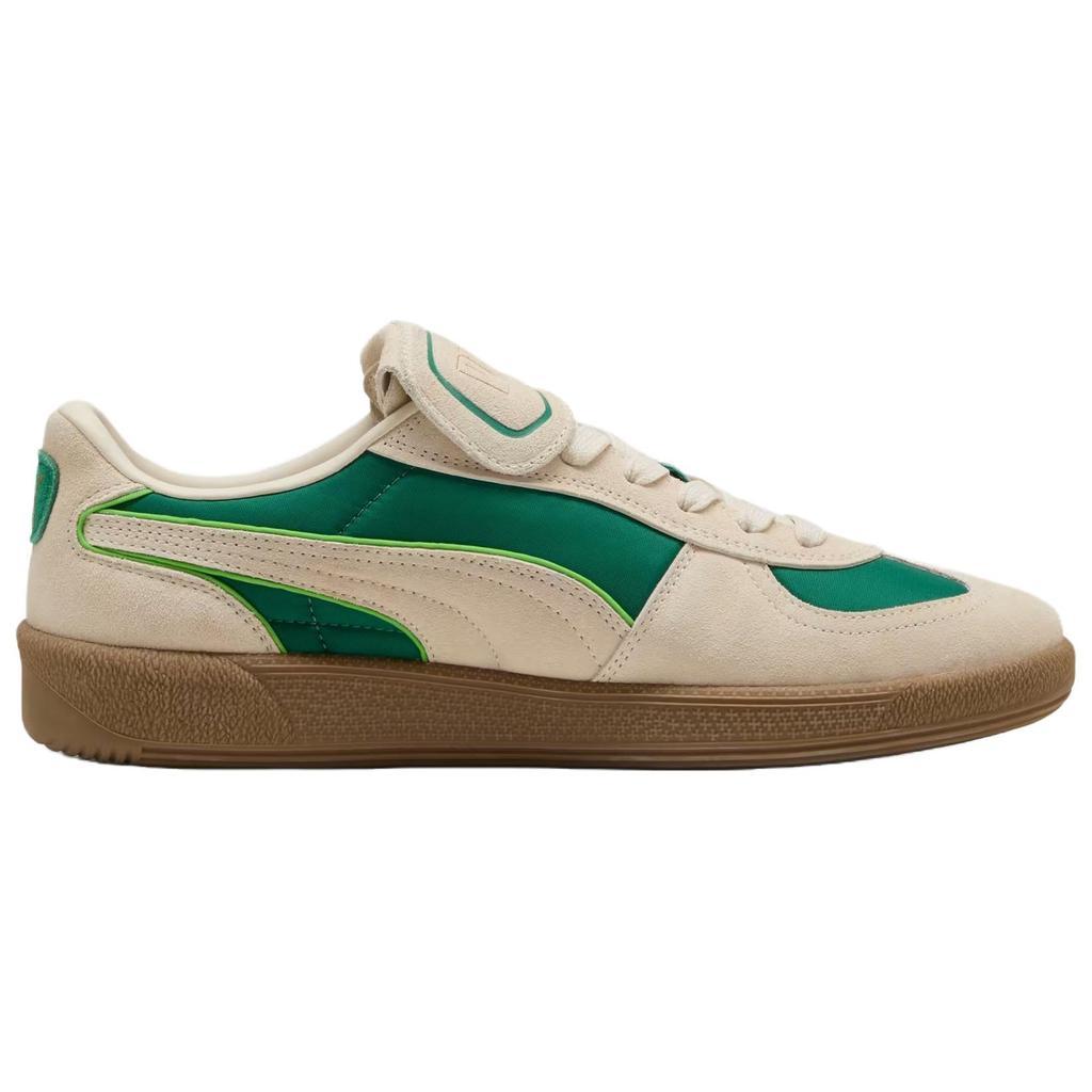 Puma Palermo Premium Fabric Comfortable Versatile Durable Low-Top Sneakers Unisex Sneakers Green 404836-01