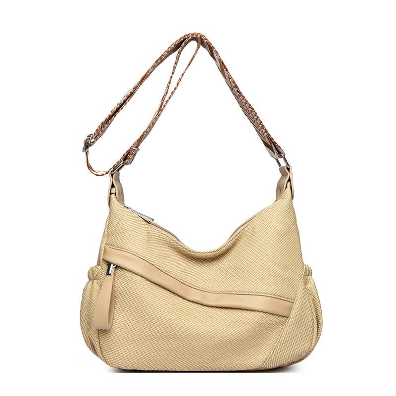 Borsa Monospalla Impermeabile con Tasche Multiple, Borsa a Tracolla, Borsa a Mano Casual