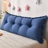 Bed Back Cushion Thicken Quilted Padded Anti-collision Princess Style Large Backrest Removable and Washable Tatami Waist Cushion
