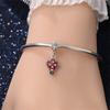 copper Red Heart Cross Pendant Charm Bead Charms Jewellery Compatible With Authentic Bracelets Necklaces for Women Do It Yourself Gift