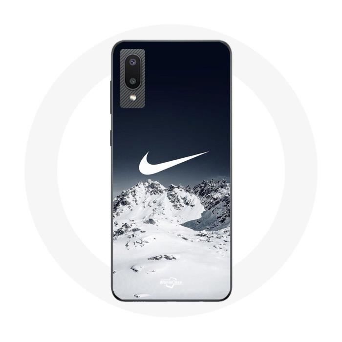 Coque pour Samsung Galaxy A02 Nike Logo Niege Hiver