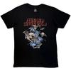 Avenged Sevenfold Night Bats Premium Carbon Finish 100% Cotton T-shirt Mens Womens Tees Top