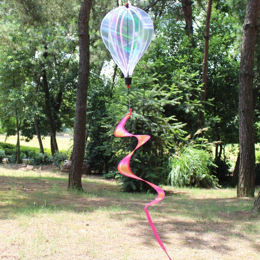 Rotating Design Wind Spinner Colorful Design Rainbow Windmill Garden Windmill  Hanging Type